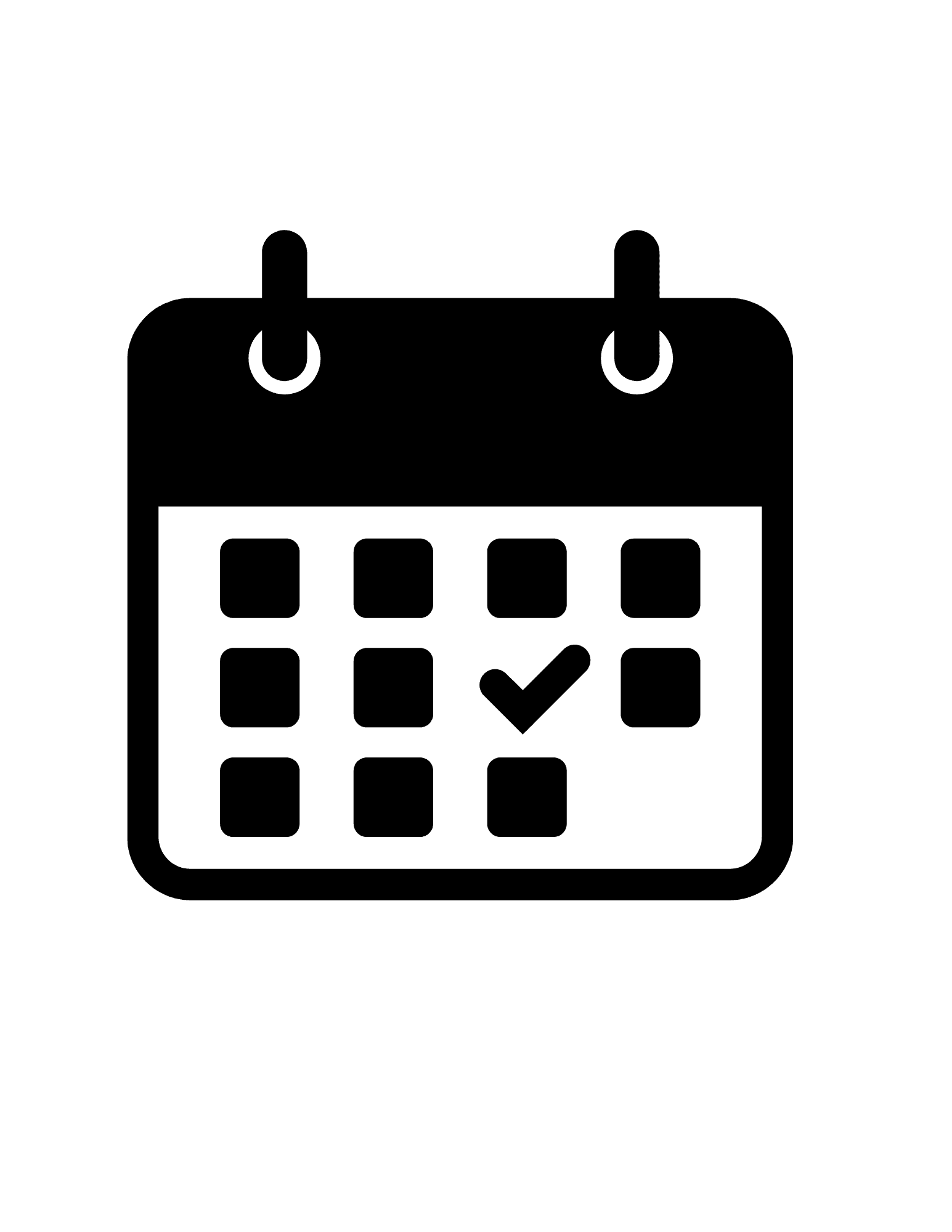 Calendar illustration for upcoming events